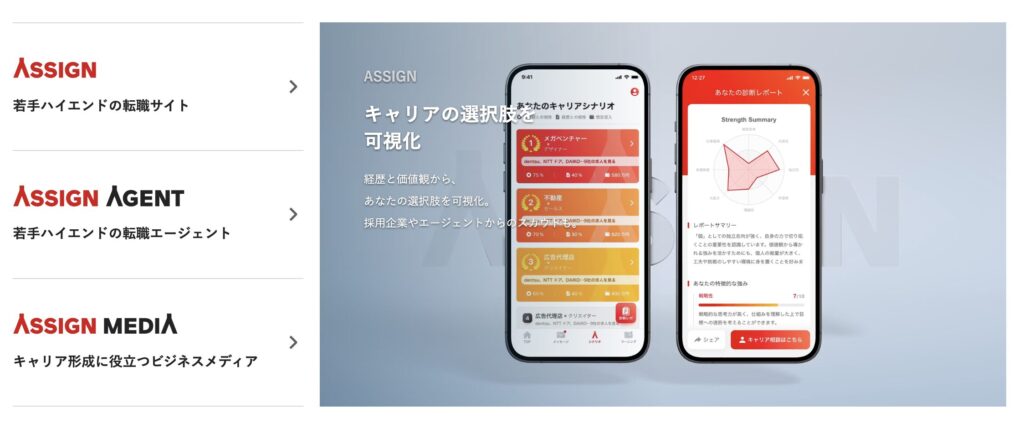 アサイン｜求職者の価値観に寄り添った転職サポート